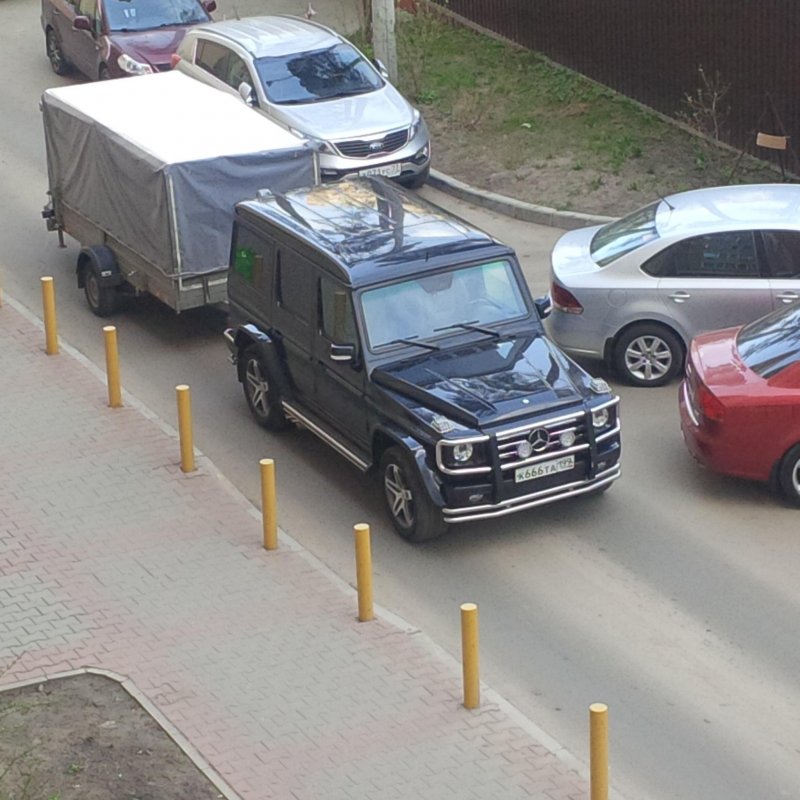 Mercedes ml с прицепом