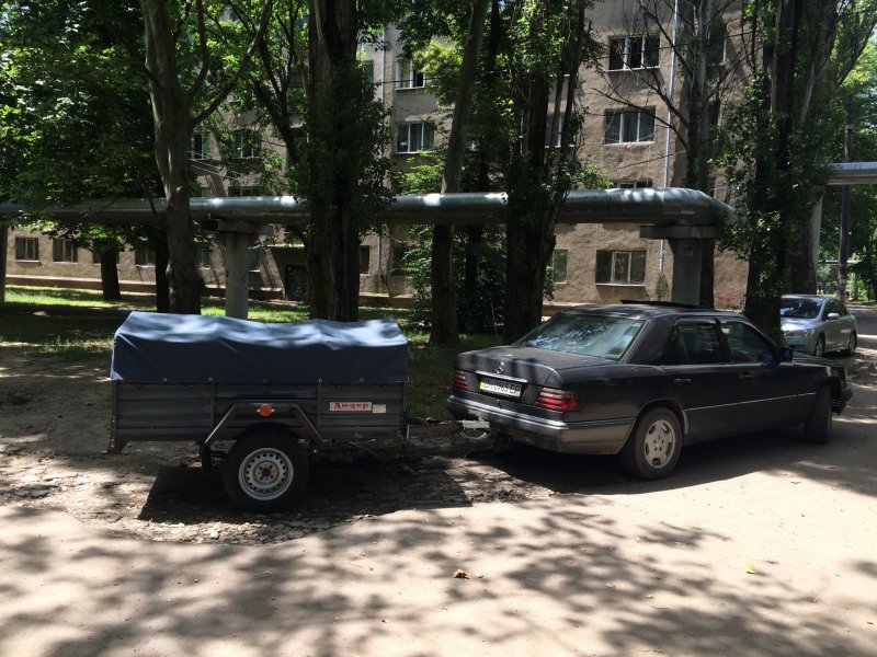 Прицеп из Мерседес е190