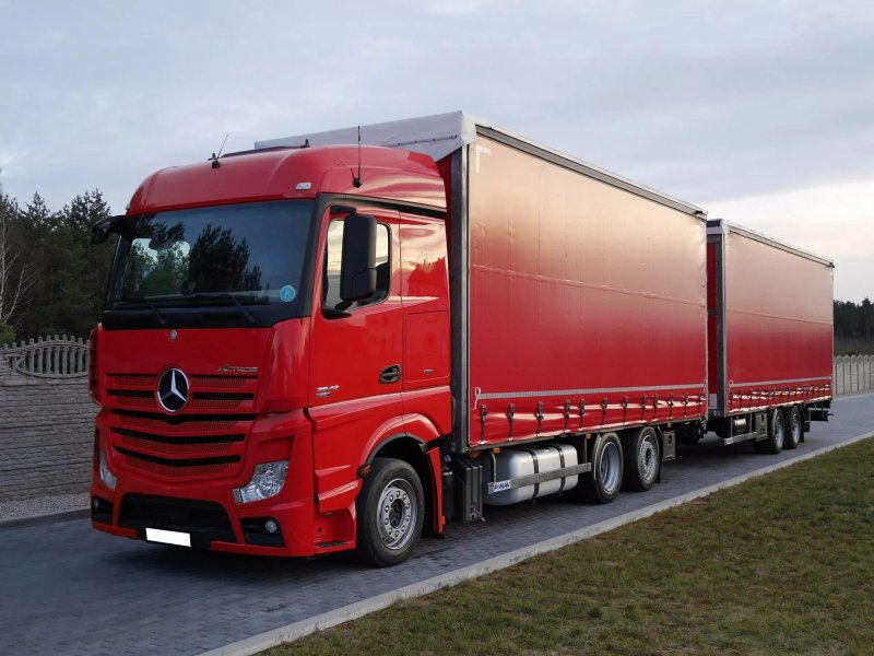 Mercedes-Benz Actros aerodynamic