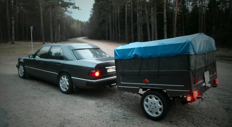 Зубрёнок прицеп к легковому автомобилю