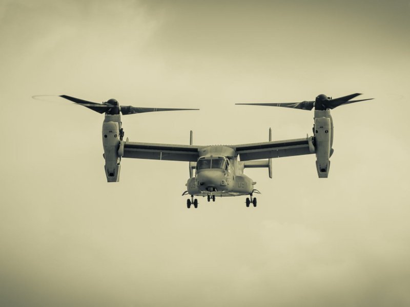 Конвертоплан Bell v-22 Osprey