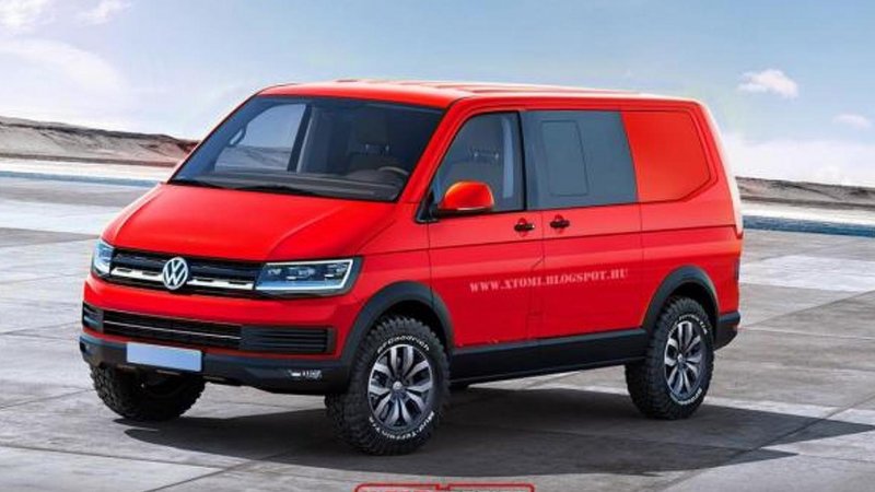 Volkswagen Transporter t6 внедорожный