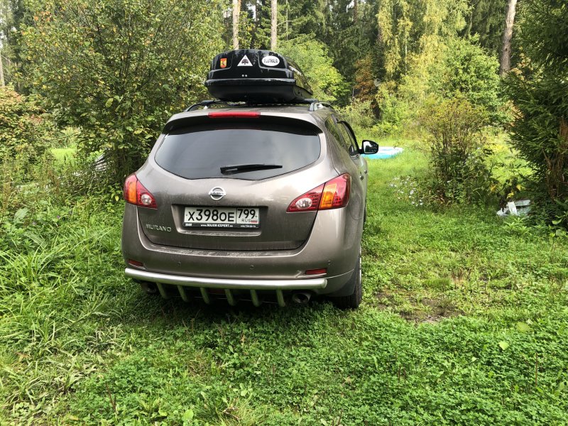 Nissan Murano II багажник