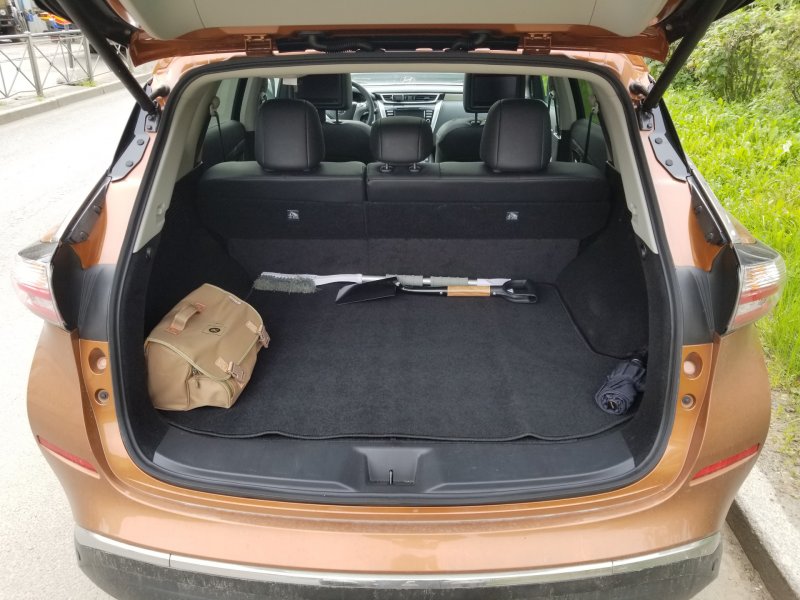 Nissan Murano 2020 багажник