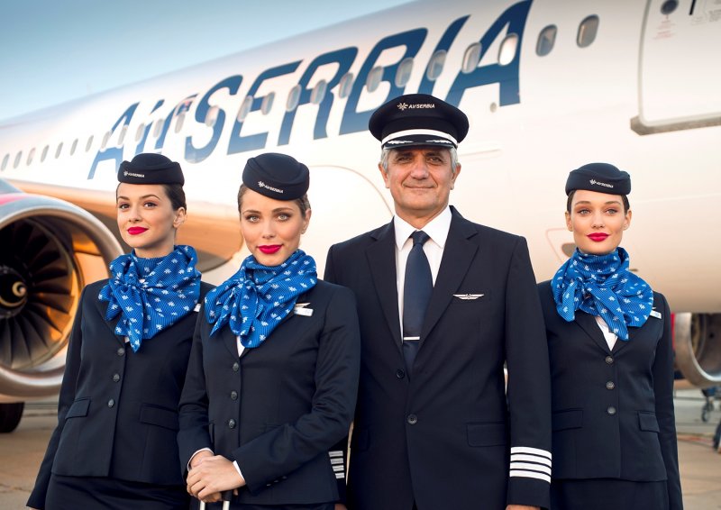 Air Serbia самолеты