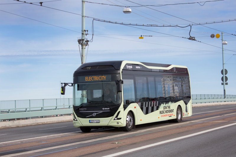 Keolis электрический автобус