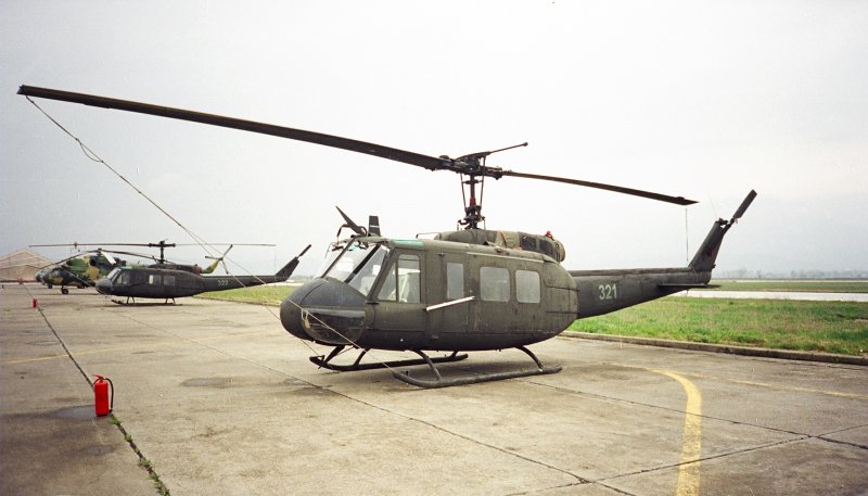 Вертолет uh-1 h во Вьетнаме
