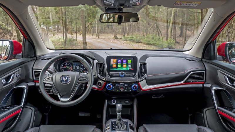 Changan cs55 интерьер