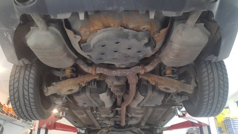 Mazda 6 MPS днище