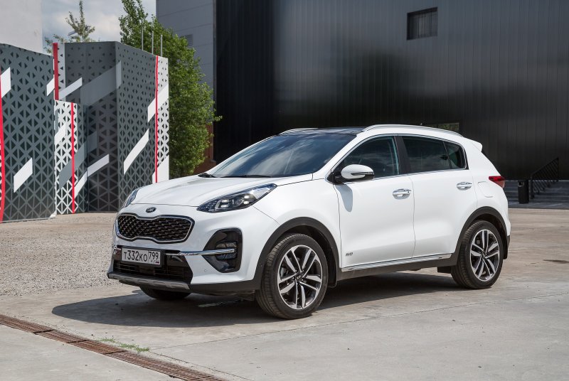 Kia Sportage 2020 белый