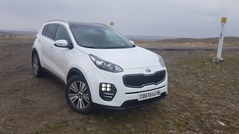 Kia Sportage 3 белый