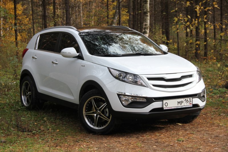 Kia Sportage белый