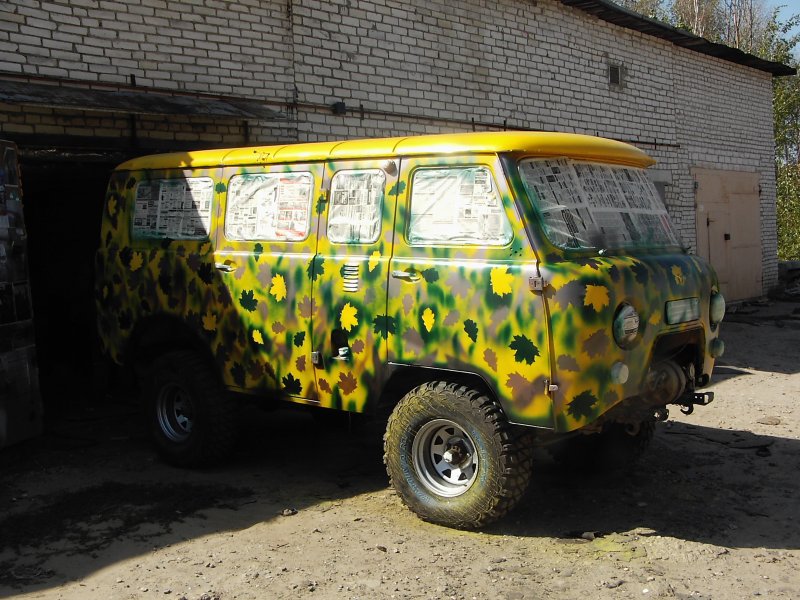 УАЗ-452 камуфляж