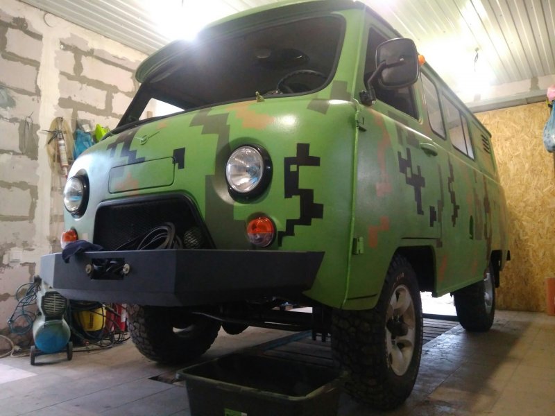 УАЗ 3909 горгаз