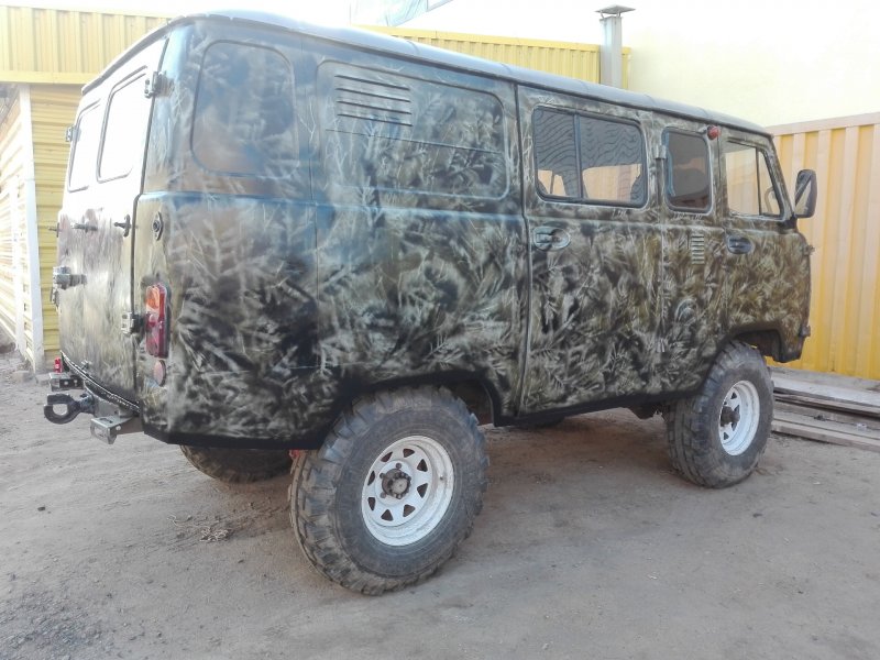 УАЗ-452 камуфляж