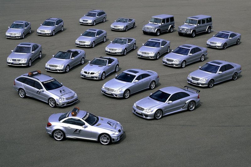 Эволюция Mercedes Benz е class