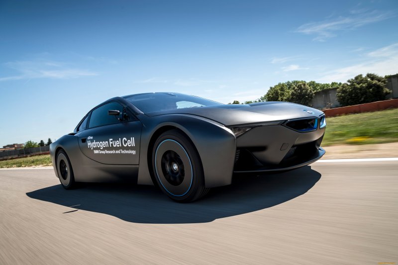 BMW i8 hydrogen fuel Cell 2015