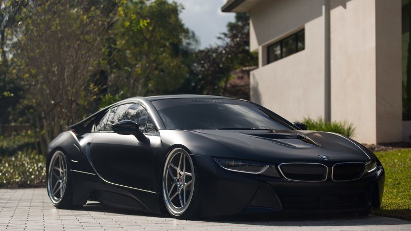 BMW i8 Black Matte