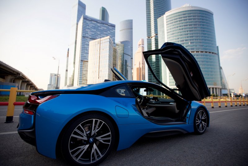 BMW i8 Moscow