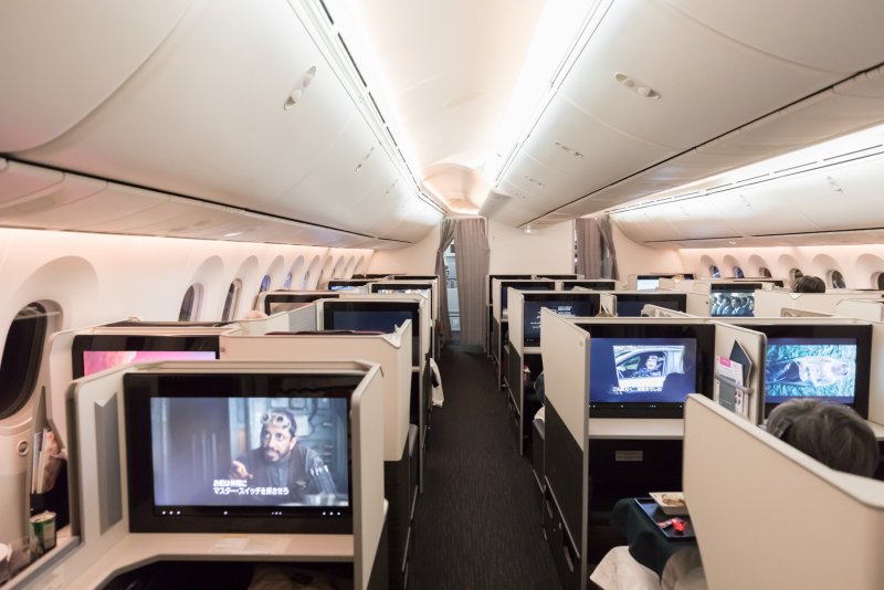 Самолет Japan Airlines