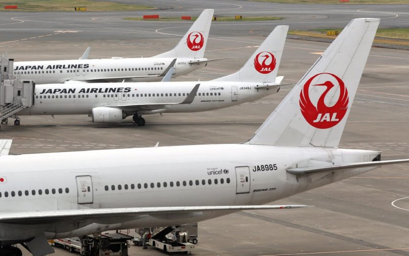 Самолет Japan Airlines