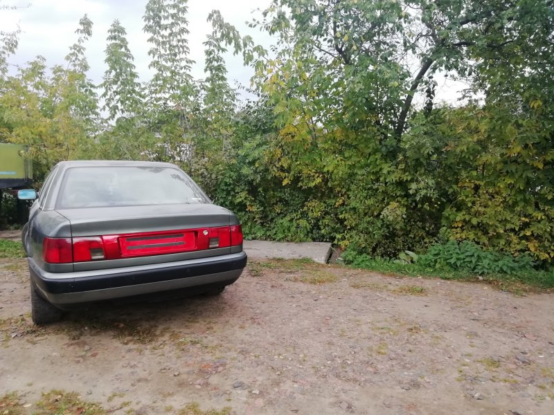 Ауди 100 с4 зеленая