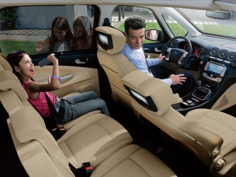 Ford Galaxy 2007 панель