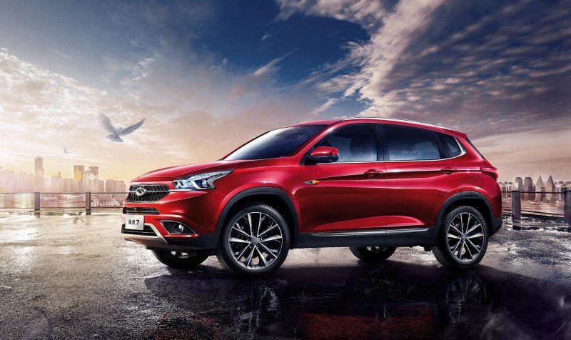 Geely Tugela передний привод