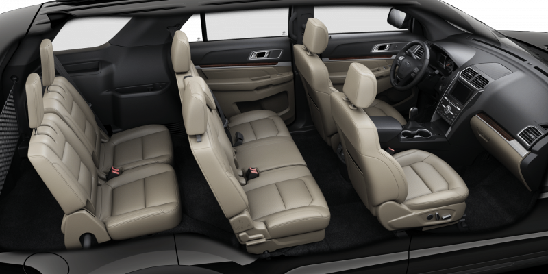 Ford Explorer 2012 интерьер