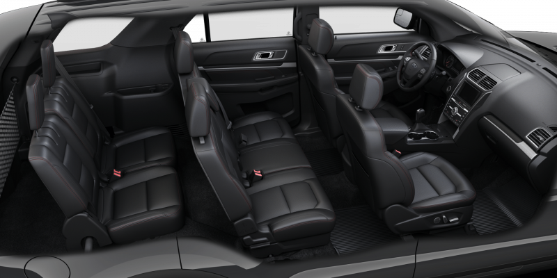 Ford Explorer 2018 салон