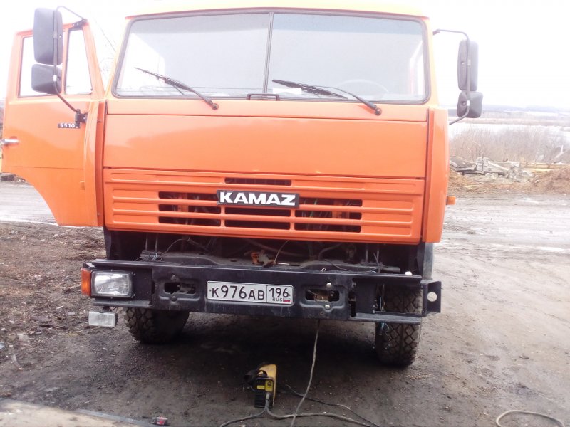 Фары в бампер КАМАЗ 5320