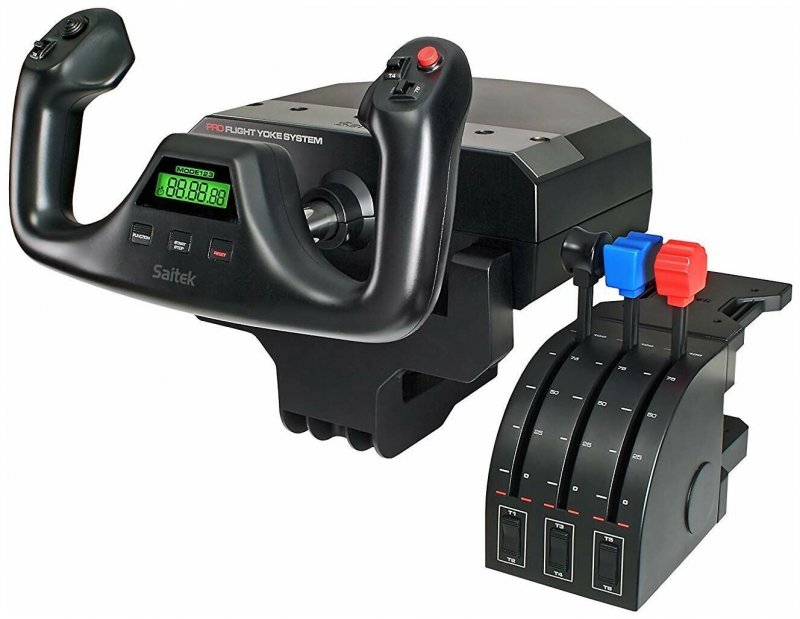 Джойстик Logitech g Saitek Pro Flight Yoke System 945-000004