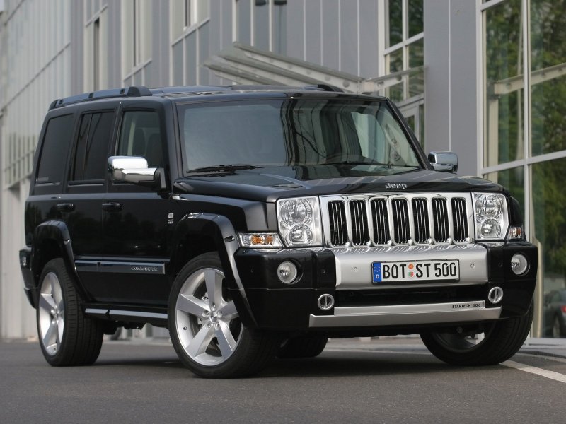 Jeep Commander черный