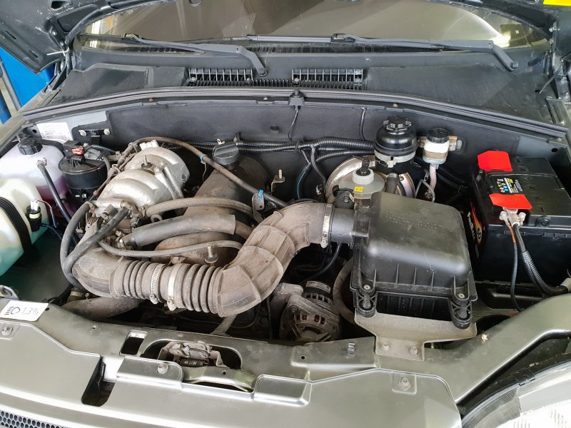 Chevrolet Niva под капотом