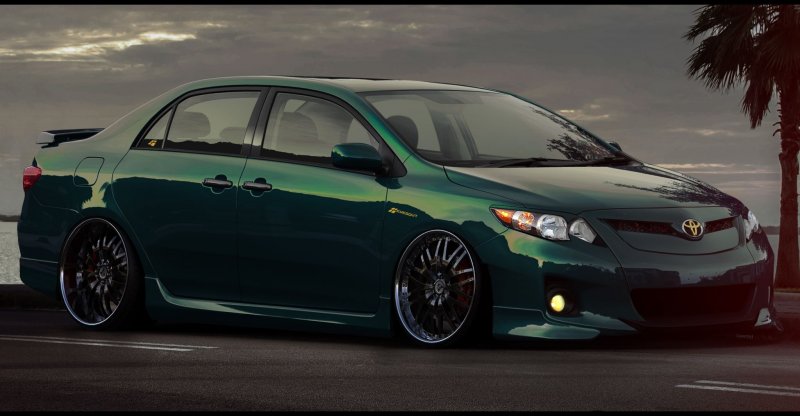Toyota Corolla 2008 тюнинг