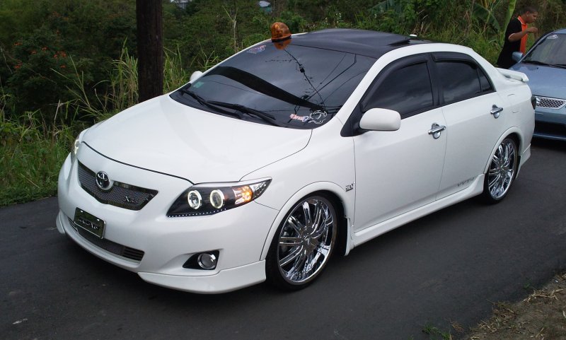 Toyota Corolla 2008 обвес