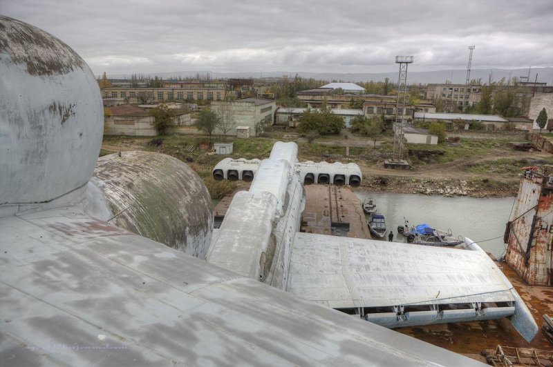Экраноплан Лунь Дербент