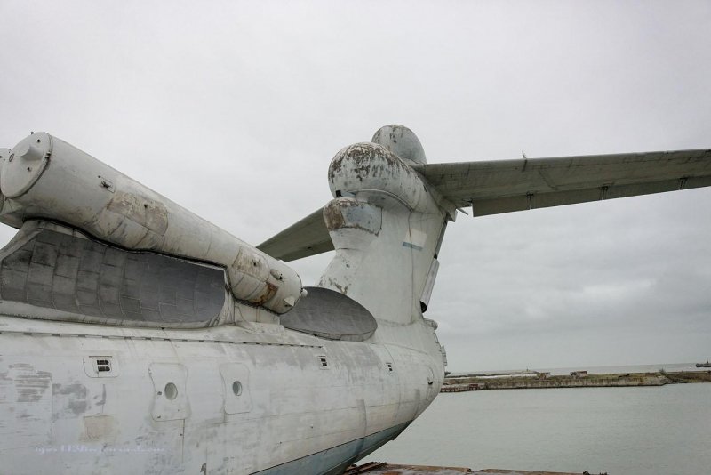 Каспийский монстр экраноплан Лунь