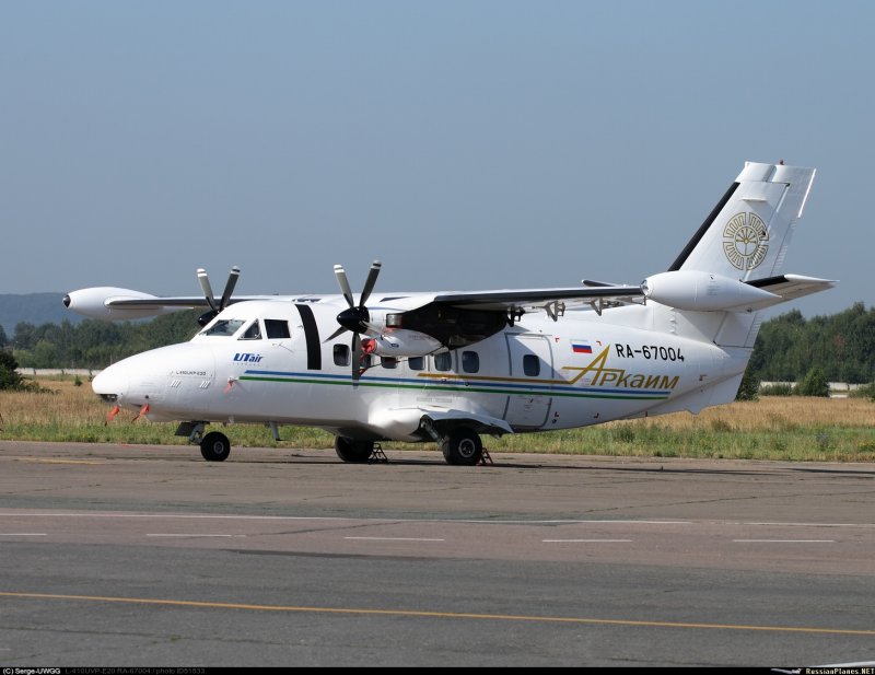 Самолёт л-410 УВП-е20