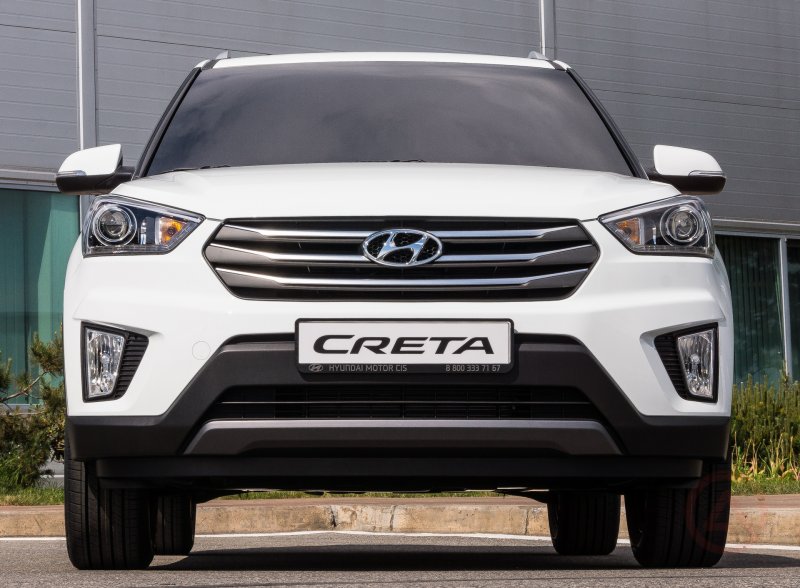 Hyundai Creta вид спереди