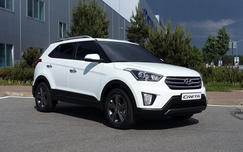 Hyundai Creta белая