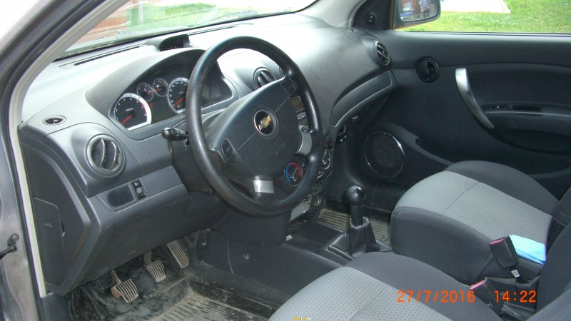 Chevrolet Aveo t250 салон
