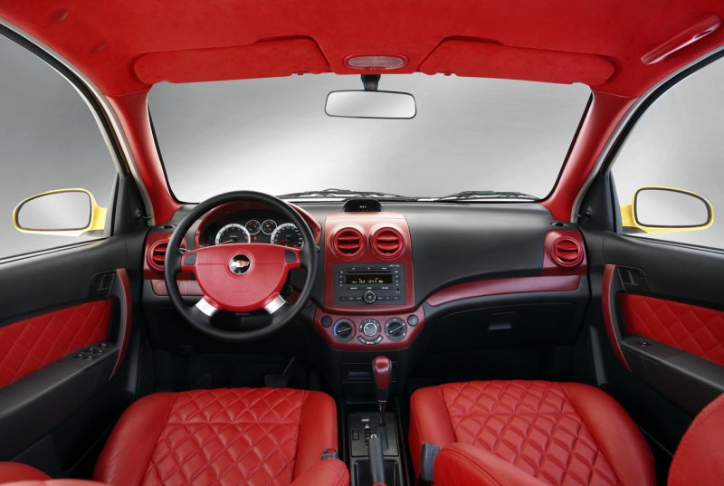 Chevrolet Aveo т250 салон