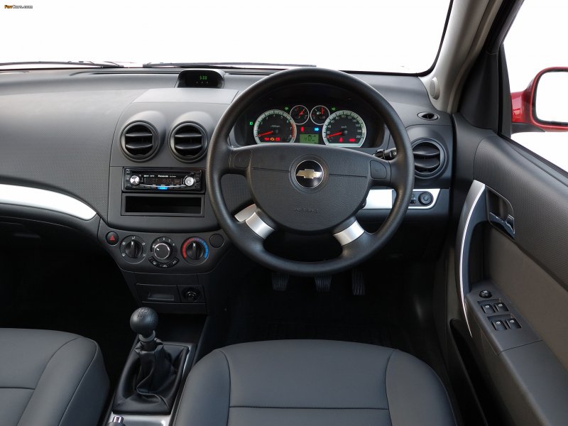 Chevrolet Aveo т250 салон