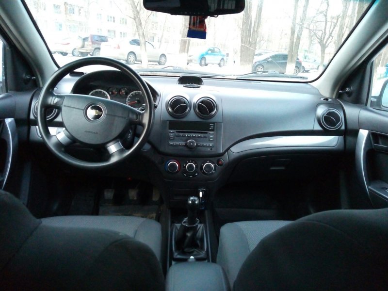 Авео т250 седан салон