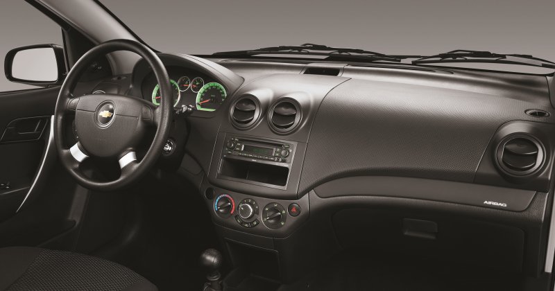 Chevrolet Aveo t250 интерьер