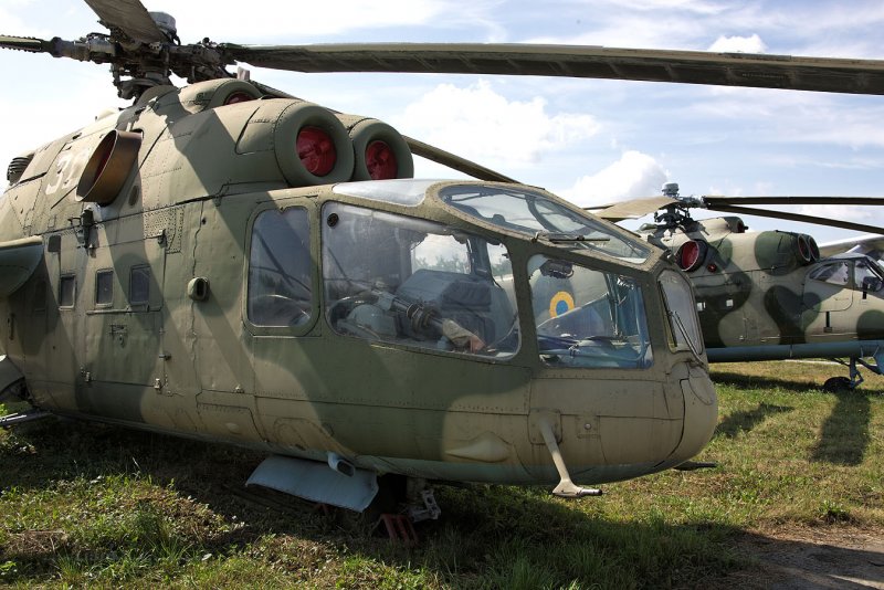 Ми-24 кабина