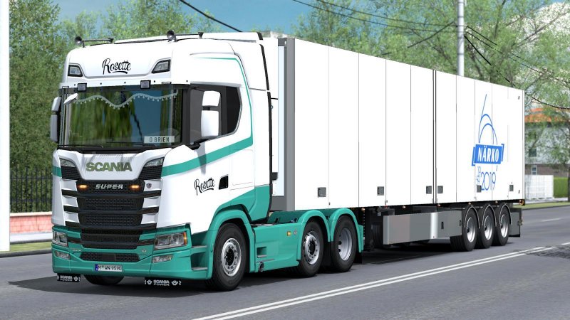 Scania Euro 6 металловозы