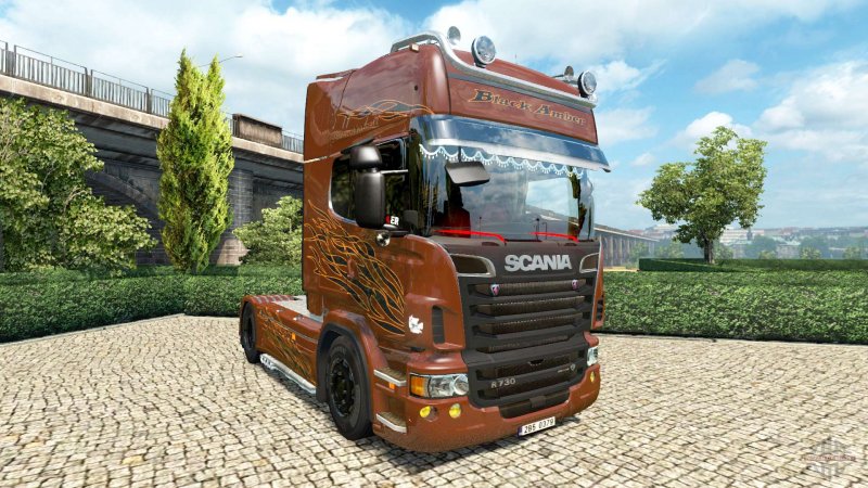 Scania Black Amber ETS 2