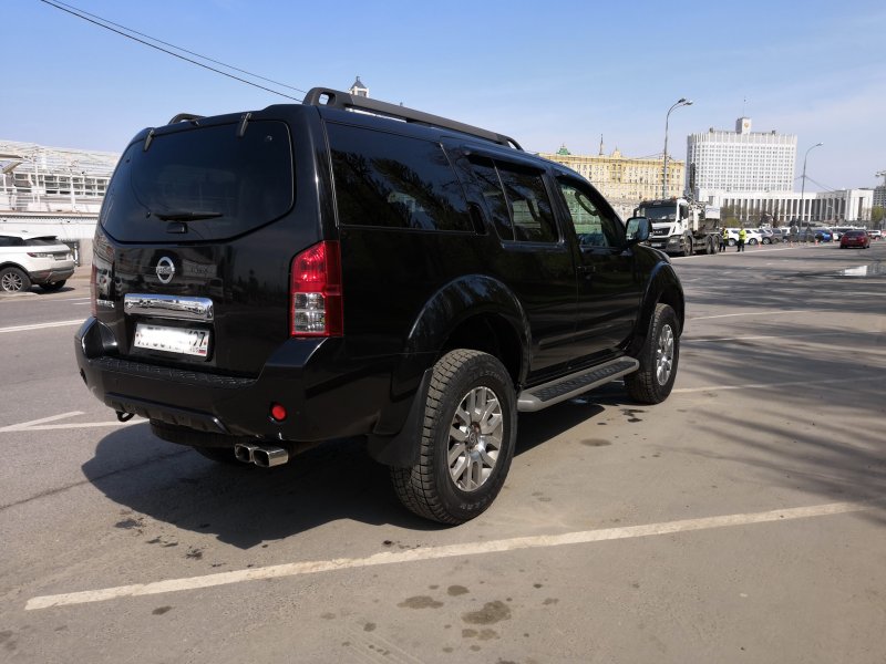 Nissan Pathfinder r51 губа
